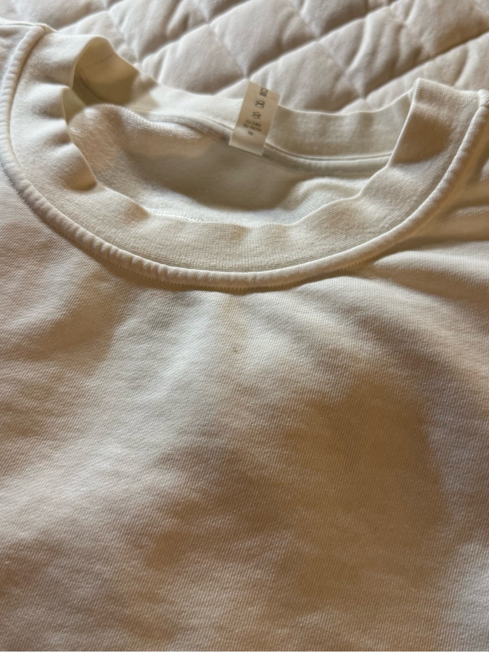 Lululemon Embossed Wordmark Oversized Crewneck Pullover Size 14